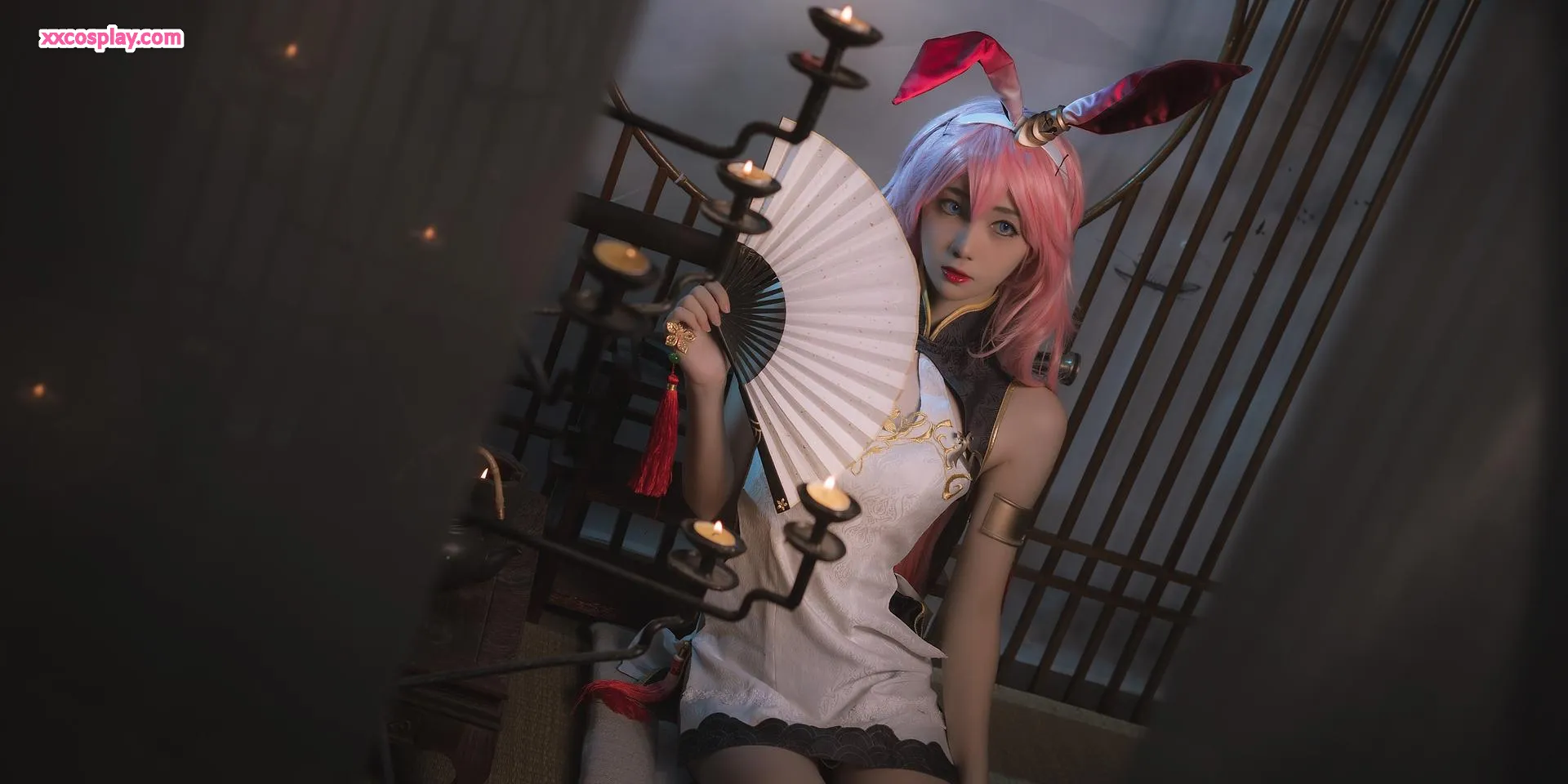 Momoko：八重桜旗袍